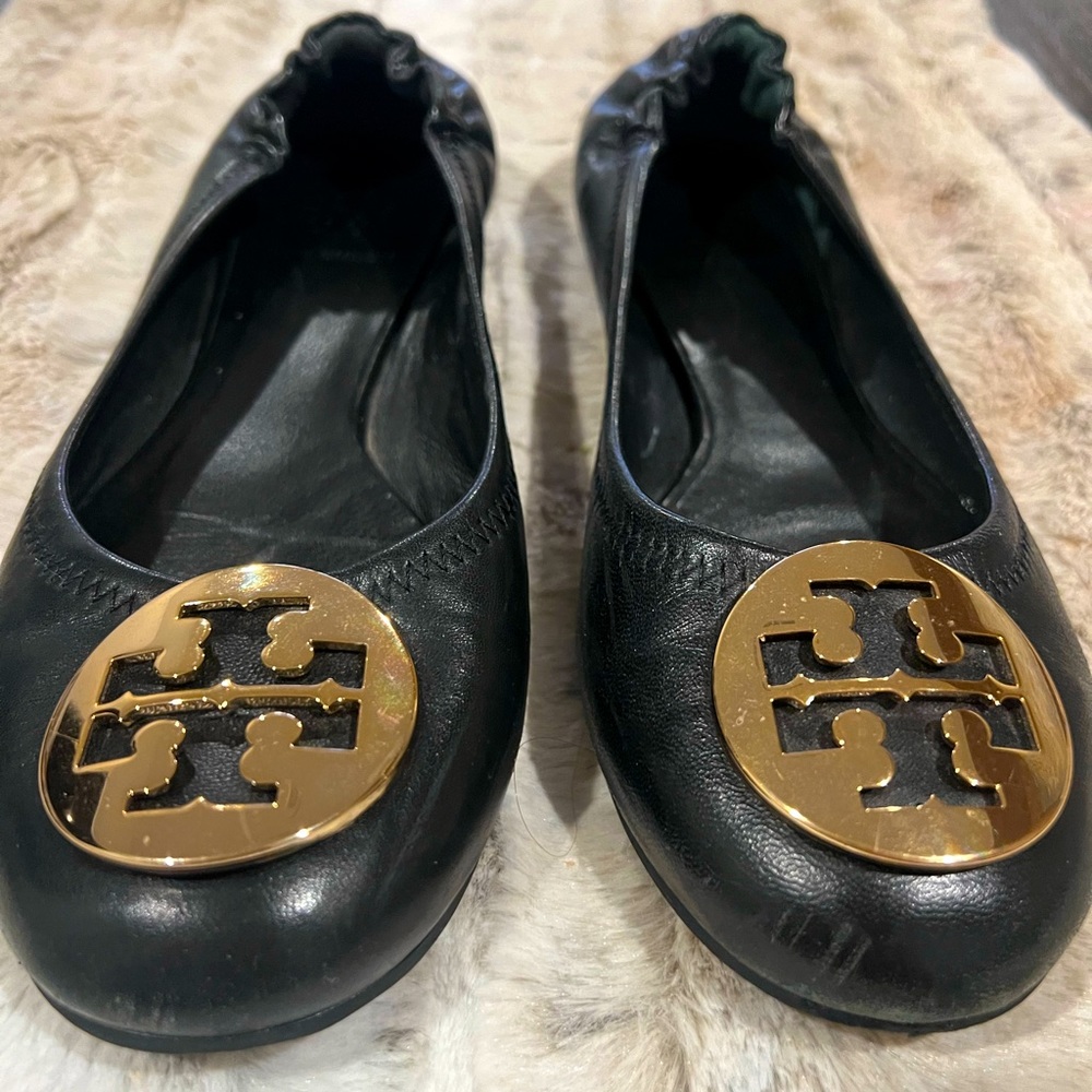 Tory Burch ballet flats.